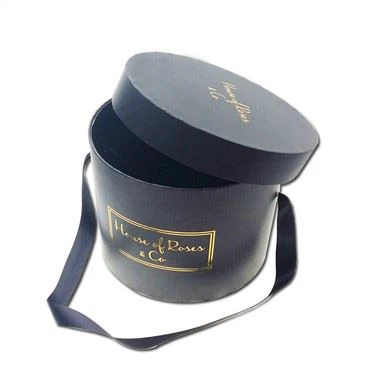 Apaļa dāvanu iepakojuma kastīte